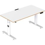 Detský pracovný stôl ULTRADESK PULSAR, elektricky nastaviteľná výška, biela doska
