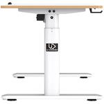 Detský pracovný stôl ULTRADESK PULSAR, elektricky nastaviteľná výška, biela doska