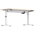 Detský pracovný stôl ULTRADESK PULSAR, elektricky nastaviteľná výška, biela doska