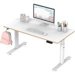 Detský pracovný stôl ULTRADESK PULSAR, elektricky nastaviteľná výška, biela doska