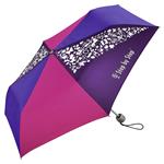 Detský skladací dáždnik, ružová fialová, modrá