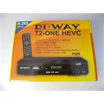 DI-WAY T2-ONE HEVC H.265 DVB-T/T2, CRA T2 Ověřeno