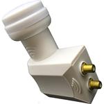DI-WAY White Leopard Line, twin LNB 0,1dB