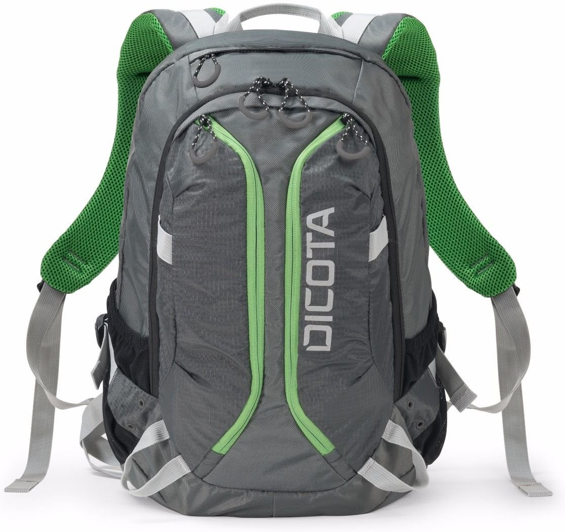 Dicota Backpack Active 1415.6 grey/lime