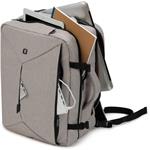 DICOTA Backpack Dual Plus EDGE, Batoh na notebook 13" - 15.6", svetlo sivá