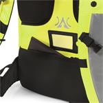 Dicota Backpack HI-VIS 32-38, batoh, žltý
