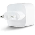 DICOTA Comfort 45W nabíjačka, 2 x USB-C, biela