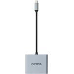 DICOTA, dokovacia stanica, USB-C, 4v1, 100W