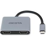 DICOTA, dokovacia stanica, USB-C, 4v1, 100W