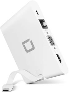 DICOTA, dokovacia stanica, USB-C, 9v1