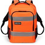 DICOTA Hi-Vis Base, batoh na notebook, 15.6", oranžový