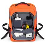 DICOTA Hi-Vis Base, batoh na notebook, 15.6", oranžový
