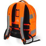 DICOTA Hi-Vis-V2, batoh na notebook, 15.6", oranžový