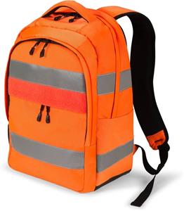 DICOTA Hi-Vis-V2, batoh na notebook, 15.6", oranžový