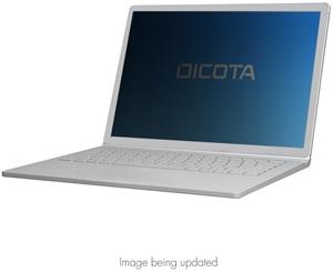 DICOTA odnímateľný priľnavý 2-cestný súkromný filter k notebooku, 13.3", čierny