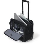 Dicota Top Traveller BASE, kufor na kolieskach pre prenos notebooku, 13" - 16", čierny