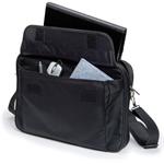 Dicota Value Toploading Kit, súprava tašky a myši, čierna