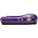 Digitálny fotoaparát, Nikon, Coolpix L29, fialový lineart