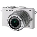 Digitálny fotoaparát Olympus E-PL3 Kit white/silver