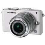 Digitálny fotoaparát Olympus E-PL3 Kit white/silver