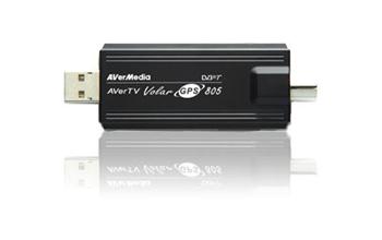 Digitálny TV tuner AVerTV DVB-T A805, USB2.0, tuner digitálny, GPS ext
