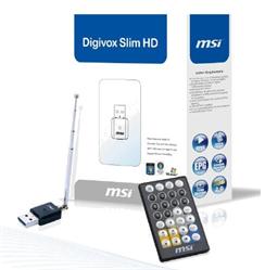 Digitálny TV tuner MSI Slim DVB-T USB 2.0 externý