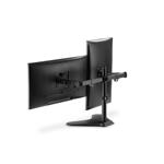 DIGITUS DA-90401 univerzálny stojan pre dva monitory 2x 15-32 ", 75 x 75, 100 x 100, max nosnosť 8kg