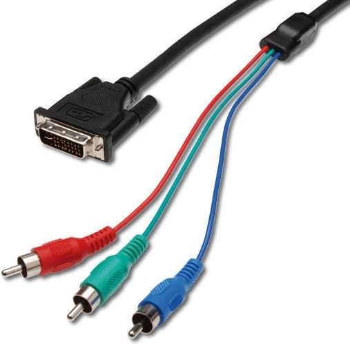 Digitus kábel DVI na CINCH M/M, prepojovací, 3,0m