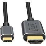 Digitus kábel USB-C na HDMI 4K@30Hz M/M, prepojovací, 1,8m