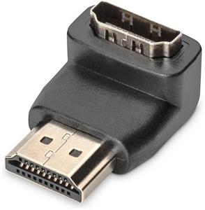 Digitus redukcia HDMI na HDMI M/F, krátka uhlová