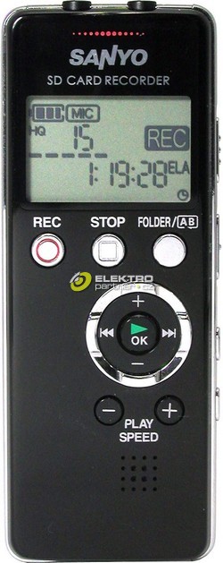 Diktafón Sanyo ICR FP700D