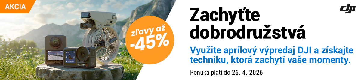 DJI aprílový výpredaj