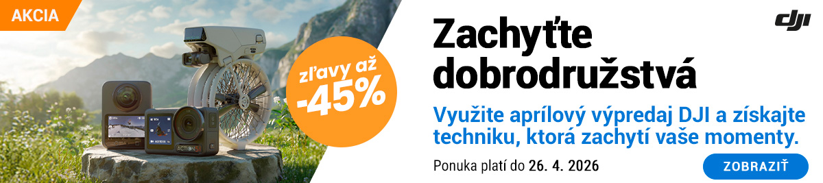 DJI aprílový výpredaj