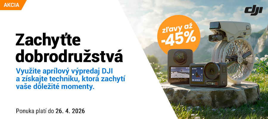 DJI aprílový výpredaj