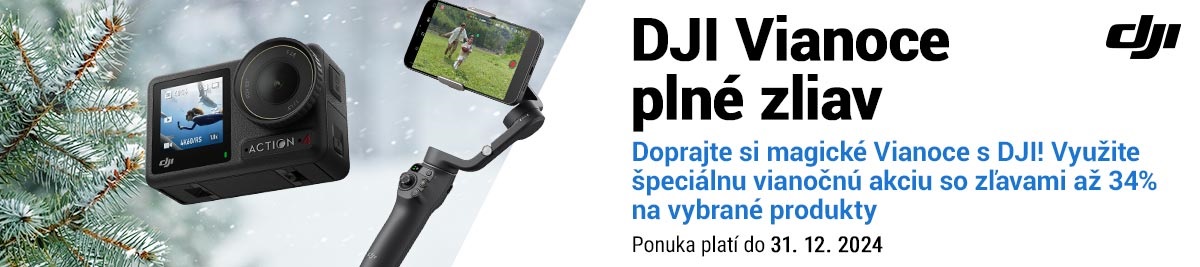 DJI Vianoce plné zliav