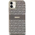 DKNY PC/TPU Repeat Pattern Tonal Stripe Magsafe kryt pre iPhone 11, béžový