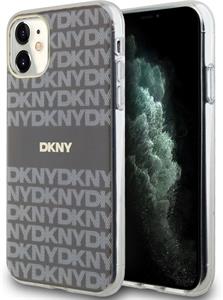 DKNY PC/TPU Repeat Pattern Tonal Stripe Magsafe kryt pre iPhone 11, béžový