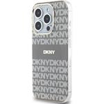 DKNY PC/TPU Repeat Pattern Tonal Stripe Magsafe kryt pre iPhone 13 Pro Max, béžový