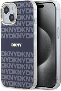 DKNY PC/TPU Repeat Pattern Tonal Stripe Magsafe kryt pre iPhone 14, modrý