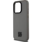 DKNY PU Leather Stack Logo Magsafe kryt pre iPhone 15 Pro, sivý, (rozbalené)