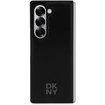 DKNY PU Leather Stack Logo MagSafe kryt pre Samsung Galaxy Z Fold 6, čierny