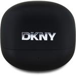 DKNY Satiny Finish TWS bezdrôtové slúchadlá, čierne