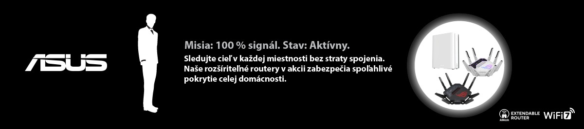 Dokonalé pokrytie s Asus Wi-Fi 7