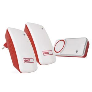 Domový bezdrôtový zvonček bez baterie P5750.2R do zásuvky