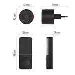 Domový bezdrôtový zvonček P5734B do zásuvky