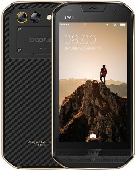 Doogee S30, dual sim, odolný, zlatý