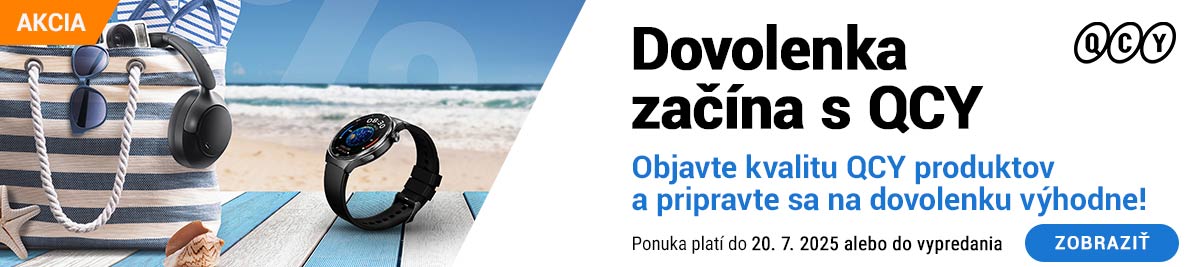 Dovolenka začína s QCY