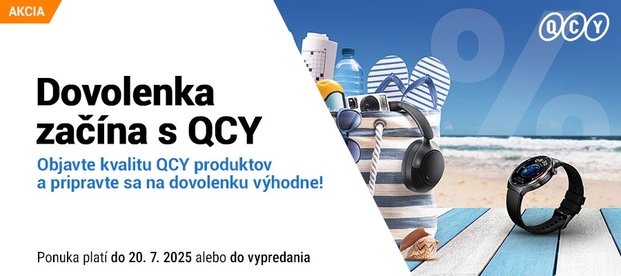 Dovolenka začína s QCY
