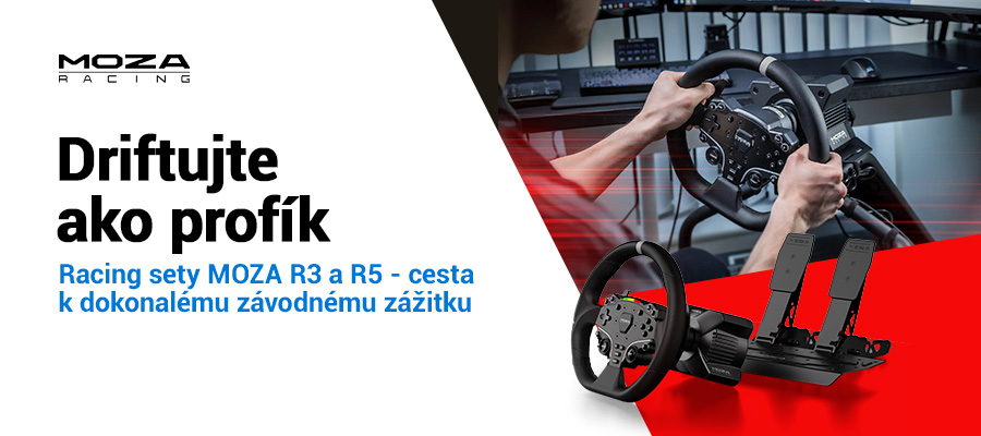 Driftuj ako profík s MOZA Racing