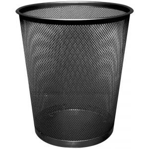 Drôtený odpadkový kôš 19 litrov čierny